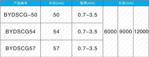 丽水钢花管产品规格尺寸